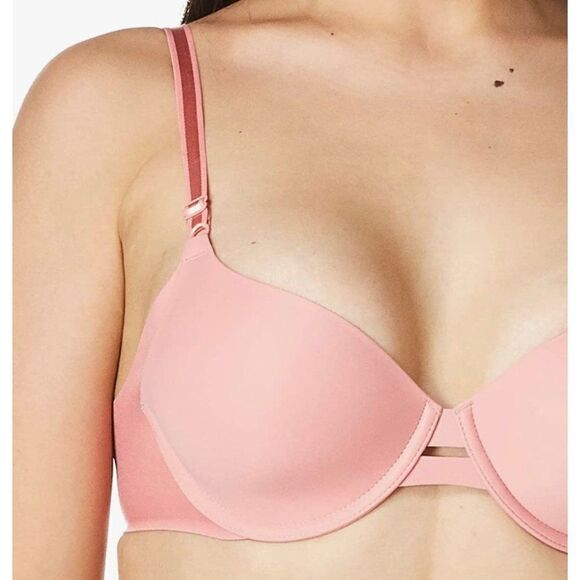 Waners Pink / Peach Underwire Bra Size 40D - Picture 4 of 11